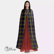 1stScotland Clothing - Clelland Modern Tartan Unisex Hooded Cloak A7