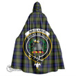 1stScotland Clothing - MacLaren Modern Clan Tartan Crest Unisex Hooded Cloak A7 | 1stScotland
