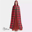 1stScotland Clothing - Drummond Modern Clan Tartan Crest Unisex Hooded Cloak A7