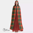 1stScotland Clothing - MacLachlan Hunting Modern Tartan Unisex Hooded Cloak A7
