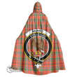1stScotland Clothing - Munro Ancient Clan Tartan Crest Unisex Hooded Cloak A7 | 1stScotland