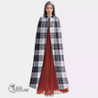 1stScotland Clothing - MacRae Dress Modern Tartan Unisex Hooded Cloak A7