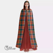 1stScotland Clothing - MacNaughton Ancient Tartan Unisex Hooded Cloak A7