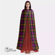 1stScotland Clothing - Carnegie Modern Clan Tartan Crest Unisex Hooded Cloak A7