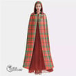1stScotland Clothing - Munro Ancient Clan Tartan Crest Unisex Hooded Cloak A7