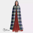 1stScotland Clothing - Gordon Dress Modern Tartan Unisex Hooded Cloak A7