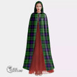 1stScotland Clothing - Leslie Hunting Tartan Unisex Hooded Cloak A7