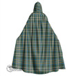 1stScotland Clothing - SCOTT GREEN ANCIENT Tartan Unisex Hooded Cloak A7 | 1stScotland