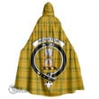 1stScotland Clothing - Houston Clan Tartan Crest Unisex Hooded Cloak A7 | 1stScotland