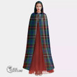 1stScotland Clothing - Fraser Hunting Ancient Tartan Unisex Hooded Cloak A7