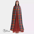 1stScotland Clothing - MacDuff Ancient Tartan Unisex Hooded Cloak A7