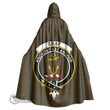 1stScotland Clothing - Gray Clan Tartan Crest Unisex Hooded Cloak A7 | 1stScotland