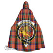 1stScotland Clothing - Nicolson Ancient Clan Tartan Crest Unisex Hooded Cloak A7 | 1stScotland