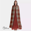 1stScotland Clothing - Davidson Dress Dancers Clan Tartan Crest Unisex Hooded Cloak A7