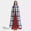 1stScotland Clothing - Hannay Modern Tartan Unisex Hooded Cloak A7