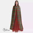 1stScotland Clothing - Princess Margaret Tartan Unisex Hooded Cloak A7