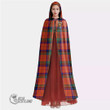 1stScotland Clothing - Nicolson Ancient Clan Tartan Crest Unisex Hooded Cloak A7