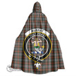 1stScotland Clothing - Murray of Atholl Weathered Clan Tartan Crest Unisex Hooded Cloak A7 | 1stScotland