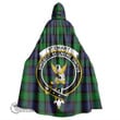 1stScotland Clothing - Stewart Old Modern Clan Tartan Crest Unisex Hooded Cloak A7 | 1stScotland
