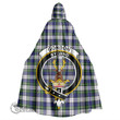 1stScotland Clothing - Gordon Dress Modern Clan Tartan Crest Unisex Hooded Cloak A7 | 1stScotland