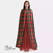 1stScotland Clothing - Stewart Royal Modern Tartan Unisex Hooded Cloak A7
