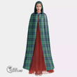 1stScotland Clothing - MacNeill of Colonsay Ancient Tartan Unisex Hooded Cloak A7