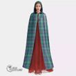 1stScotland Clothing - Inglis Ancient Tartan Unisex Hooded Cloak A7
