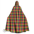 1stScotland Clothing - Buchanan Modern Tartan Unisex Hooded Cloak A7 | 1stScotland