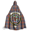 1stScotland Clothing - Fraser Hunting Modern Clan Tartan Crest Unisex Hooded Cloak A7 | 1stScotland