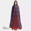 1stScotland Clothing - Chisholm Hunting Modern Clan Tartan Crest Unisex Hooded Cloak A7