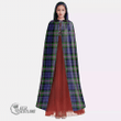 1stScotland Clothing - Baird Modern Tartan Unisex Hooded Cloak A7