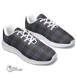 1stScotland Shoes - Clergy Green Tartan Air Running Shoes A7