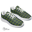 1stScotland Shoes - Reid Green Tartan Air Running Shoes A7