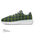 1stScotland Shoes - Reid Green Tartan Air Running Shoes A7