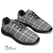 1stScotland Shoes - Scott Black White Modern Tartan Air Running Shoes A7 | 1stScotland