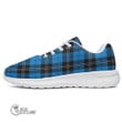 1stScotland Shoes - Ramsay Blue Ancient Tartan Air Running Shoes A7