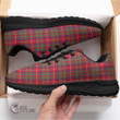 1stScotland Shoes - Shaw Red Modern Tartan Air Running Shoes A7