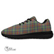 1stScotland Shoes - Shaw Green Modern Tartan Air Running Shoes A7