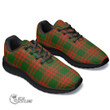 1stScotland Shoes - Menzies Green Modern Tartan Air Running Shoes A7 | 1stScotland
