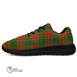 1stScotland Shoes - Menzies Green Modern Tartan Air Running Shoes A7