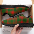 1stScotland Shoes - Menzies Green Modern Tartan Air Running Shoes A7