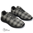 1stScotland Shoes - Menzies Black White Ancient Tartan Air Running Shoes A7 | 1stScotland