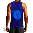 1stScotland Clothing - Viking Raven and Compass - Blue Version - Tank Top A95 | 1stScotland