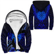 1stScotland Clothing - Viking Raven and Compass - Blue Version - Sherpa Hoodies A95 | 1stScotland
