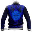 1stScotland Clothing - Viking Raven and Compass - Blue Version - Baseball Jackets A95 | 1stScotland