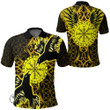 1stScotland Clothing - Viking Raven and Compass - Gold Version - Polo Shirts A95 | 1stScotland