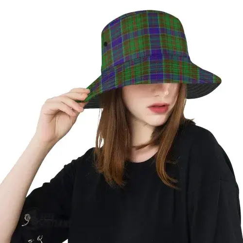 Adam Tartan Bucket Hat for Women and Men A9