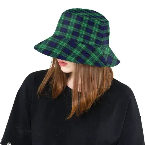 Abercrombie Tartan Bucket Hat for Women and Men A9