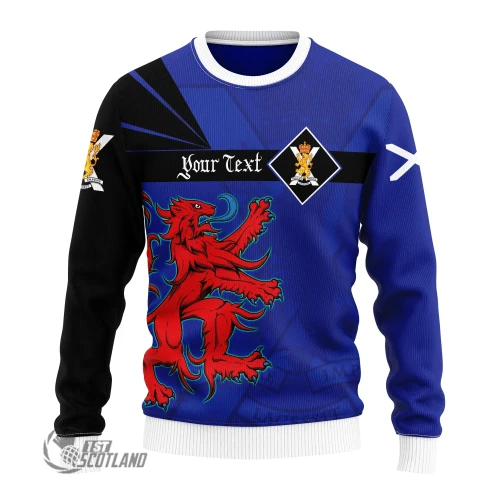 1stScotland Knitted Long-Sleeved Sweater, Royal Regiment Of Scotland A65