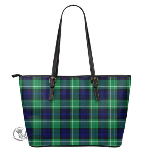1stScotland Bag - Abercrombie Tartan Leather Tote A7